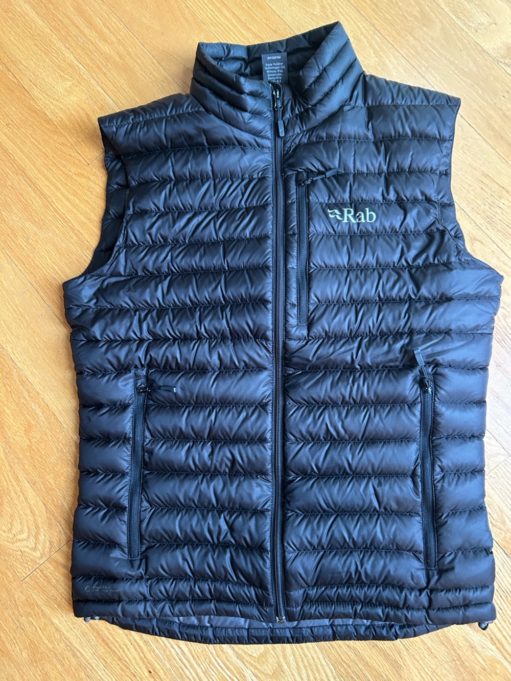 Rab Men's Black Packable Down Vest